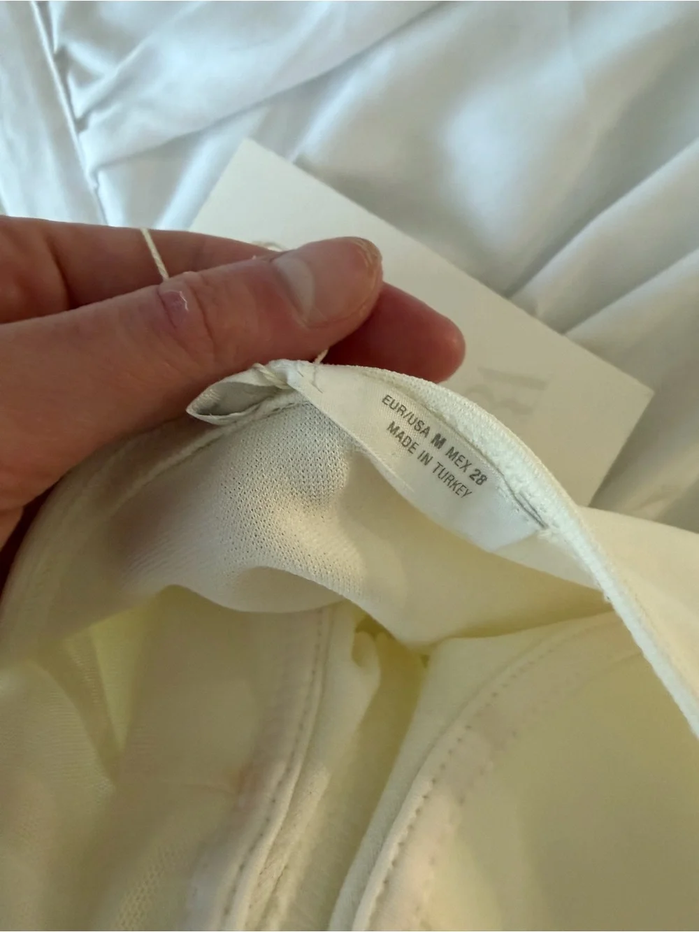 Zara Cream Bustier Corset Top - Picture 4 of 4